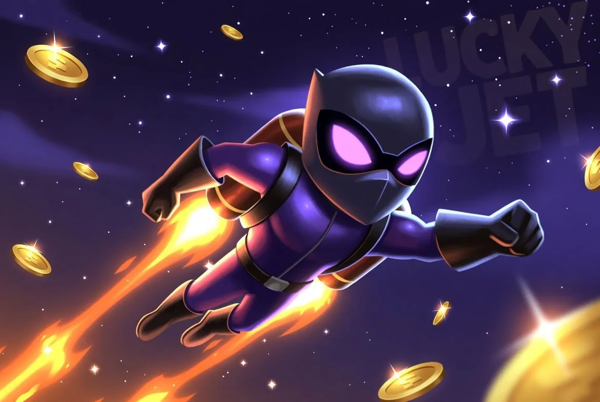 Tela do Lucky Jet — predictor e sinais não preveem a próxima rodada